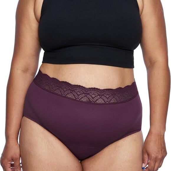 NWT Women’s Thinx For All Leaks High Waisted Period Underwear - Purple - XXL - Picture 2 of 7
